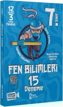 İsem Yayınları 7. Sınıf Fen Bilimleri 15 Deneme