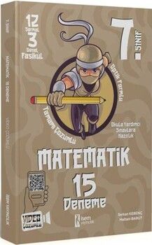 İsem Yayınları 7. Sınıf Matematik 15 Deneme