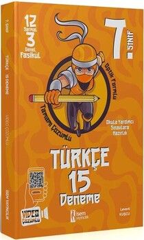  İsem Yayınları 7. Sınıf Türkçe 15 Deneme