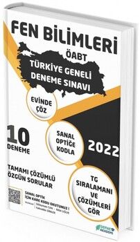 İsem Yayınları 2022 ÖABT Fen Bilimleri Öğretmenliği Türkiye Geneli 10 Deneme