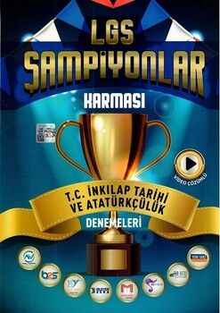 Şampiyonlar Karması 8. Sınıf LGS T. C. İnkılap Tarihi ve Atatürkçülük Şampiyonlar Karması Denemeleri