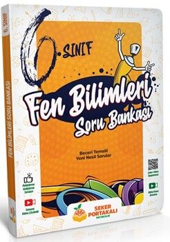 Şeker Portakalı Yayınları 6. Sınıf Fen Bilimleri Soru Bankası