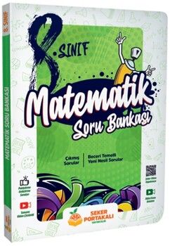 Şeker Portakalı Yayınları 8. Sınıf Matematik Soru Bankası