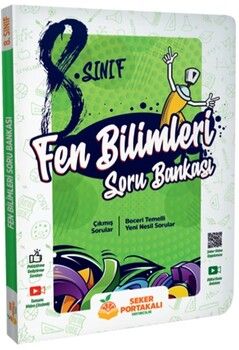 Şeker Portakalı Yayınları 8. Sınıf Fen Bilimleri Soru Bankası