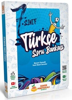 Şeker Portakalı Yayınları 7. Sınıf Türkçe Soru Bankası