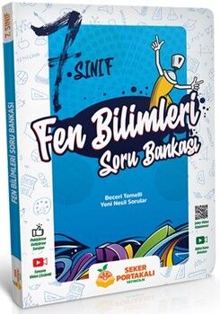 Şeker Portakalı Yayınları 7. Sınıf Fen Bilimleri Soru Bankası