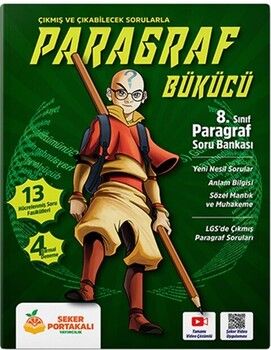 Şeker Portakalı Yayınları 8. Sınıf Paragraf Bükücü Çıkmış ve Çıkabilecek Soru Bankası