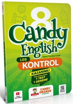 Şeker Portakalı Yayınları 8. Sınıf LGS Candy English Kontrol Kazanımlı