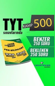 Canım Hocam Yayınları TYT Fen Bilimleri 500 Kamp Denemesi