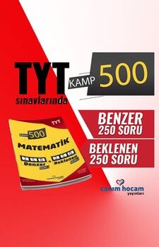 Canım Hocam Yayınları TYT Matematik 500 Kamp Denemesi