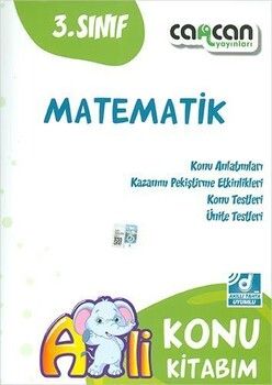 Cancan Yayınları 3. Sınıf Matematik Konu Kitabım