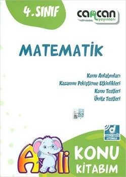 Cancan Yayınları 4. Sınıf Matematik Konu Kitabım