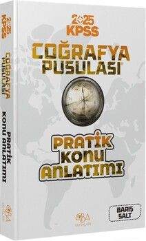 CBA Akademi 2025 KPSS Coğrafya Pusulası Pratik Konu Anlatımı