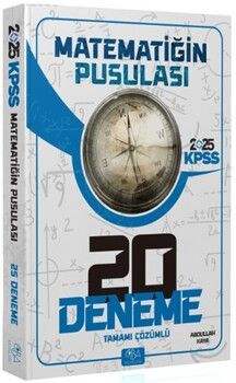 CBA Akademi 2025 KPSS Matematik Matematiğin Pusulası 20 Deneme Çözümlü
