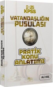 CBA Akademi 2025 KPSS Vatandaşlık Vatandaşlığın Pusulası Pratik Konu Anlatımı