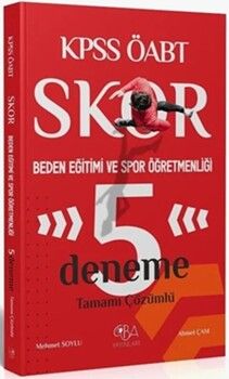 CBA Akademi ÖABT Beden Eğitimi ve Spor Öğretmenliği Skor 5 Deneme