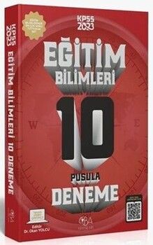 CBA Yayınları 2023 KPSS Eğitim Bilimleri 10 Deneme