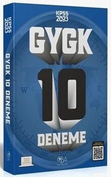 CBA Yayınları 2023 KPSS Genel Yetenek Genel Kültür 10 Deneme