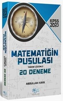 CBA Yayınları 2023 KPSS Matematik Matematiğin Pusulası 20 Deneme
