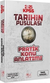 CBA Yayınları 2025 KPSS Tarihin Pusulası Pratik Konu Anlatımı