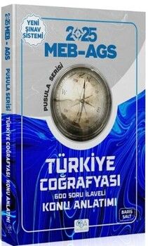 CBA Yayınları 2025 MEB AGS Türkiye Coğrafyası Pusula Serisi Konu Anlatımı