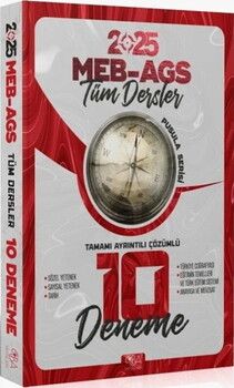 CBA Yayınları 2025 MEB AGS Tüm Dersler 10 Deneme