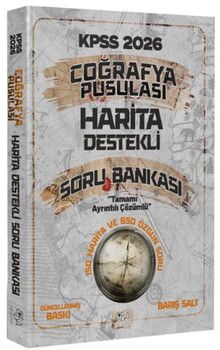 CBA Yayınları 2026 KPSS Coğrafya Pusulası Harita Destekli Soru Bankası