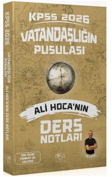 CBA Yayınları 2026 KPSS Vatandaşlık Vatandaşlığın Pusulası Ders Notları
