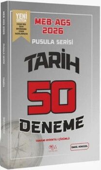 CBA Yayınları 2026 MEB AGS Tarihin Pusulası 50 Deneme