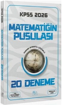 CBA Yayınları 2026 KPSS Matematik Matematiğin Pusulası 20 Deneme