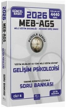 CBA Yayınları 2026 MEB AGS Eğitim Bilimleri Gelişim Psikolojisi Soru Bankası