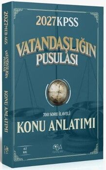 CBA Yayınları 2027 KPSS Vatandaşlık Vatandaşlığın Pusulası Konu Anlatımı