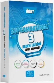CBA Yayınları ÖABT Beden Eğitimi Supramaksimal - 3 Soru Bankası