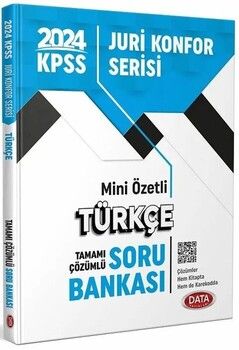 Data 2024 KPSS Jüri Konfor Serisi Türkçe Tamamı Çözümlü Soru Bankası