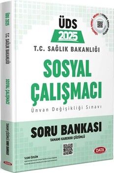 Data Yayınları 2025 ÜDS Sağlık Bakanlığı Sosyal Çalışmacı Soru Bankası