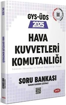 Data Yayınları 2025 GYS ÜDS Hava Kuvvetleri Komutanlığı Soru Bankası