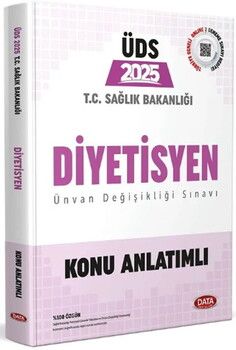 Data Yayınları 2025 GYS ÜDS Sağlık Bakanlığı Diyetisyen Konu Anlatımlı