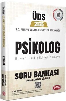 Data Yayınları 2025 ÜDS Aile ve Sosyal Hizmetler Bakanlığı Psikolog Soru Bankası