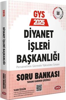 Data Yayınları 2025 Diyanet İşleri Başkanlığı Personelin Görevde Yükselme Sınavı Soru Bankası