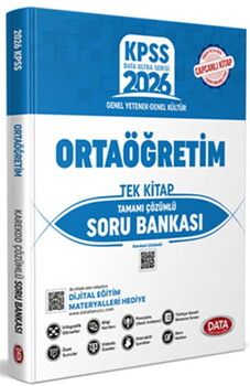 Data Yayınları 2026 KPSS Ortaöğretim Tek Kitap Öz Anlatımlı Soru Bankası