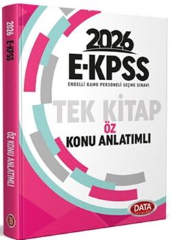 Data Yayınları 2026 EKPSS Öz Konu Anlatımlı Tek Kitap
