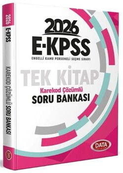 Data Yayınları 2026 EKPSS Soru Bankası Çözümlü Tek Kitap