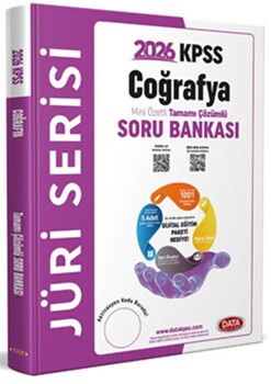 Data Yayınları 2026 KPSS Coğrafya Jüri Serisi Mini Özetli Tamamı Çözümlü Soru Bankası