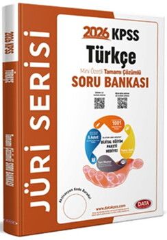 Data Yayınları 2026 KPSS Türkçe Jüri Serisi Mini Özetli Tamamı Çözümlü Soru Bankası