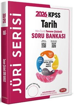 Data Yayınları 2026 KPSS Jüri Serisi Tarih Mini Özetli Tamamı Çözümlü Soru Bankası