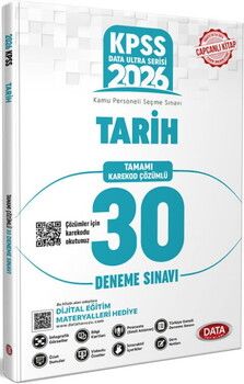 Data Yayınları 2026 KPSS Tarih Ultra 30 Deneme