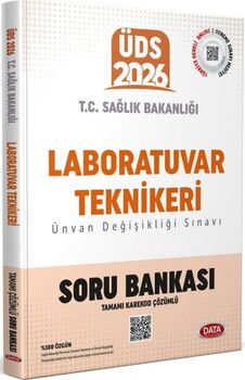 Data Yayınları 2026 ÜDS Sağlık Bakanlığı Laboratuvar Teknikeri Soru Bankası