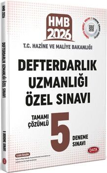 Data Yayınları 2026 GYS Defterdarlık Uzmanlığı Çözümlü 5 Deneme