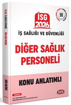 Data Yayınları 2026 İş Sağlığı Güvenliği Diğer Sağlık Personeli Konu Anlatımlı