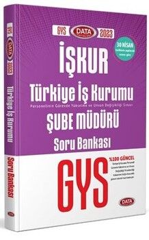 Data Yayınları 2023 GYS İŞKUR Türkiye İş Kurumu Soru Bankası